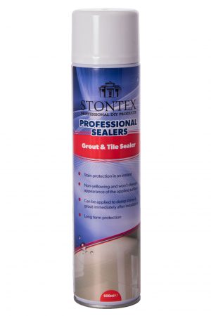 Image of Stontex Aerosol Spray sealer ideal for sealing grout lines for tiles, walls and floors