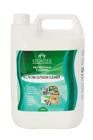 Image of Stontex All-in-One outdoor cleaner fast acting lichen and moss stain remover from natural stone and concrete