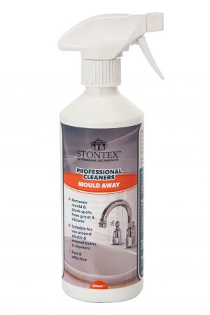 Image of Stontex Mould Away removes mould and mildew stains from most tiles and grout