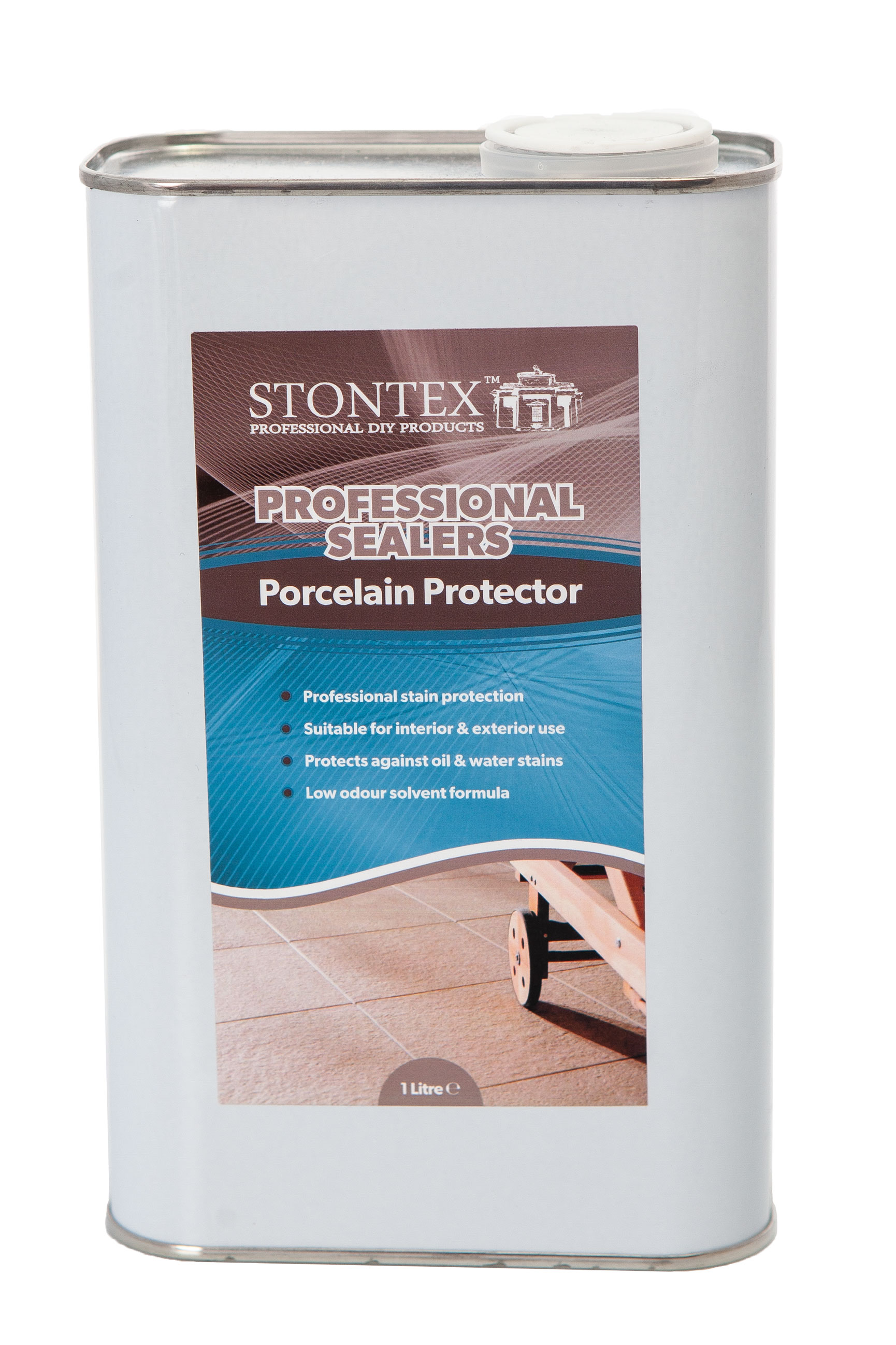 Image of Stontex porcelain floor protector, protects your floor from stains