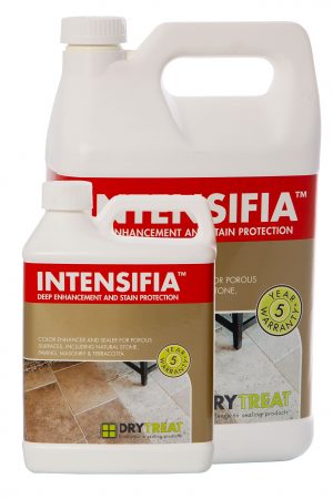 Image of Dry Treat Intensifia premium stone colour enhancer and sealer