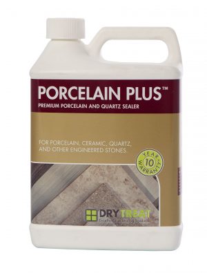 Image of Dry Treat Porcelain Plus sealer for porcelain, quartz countertops